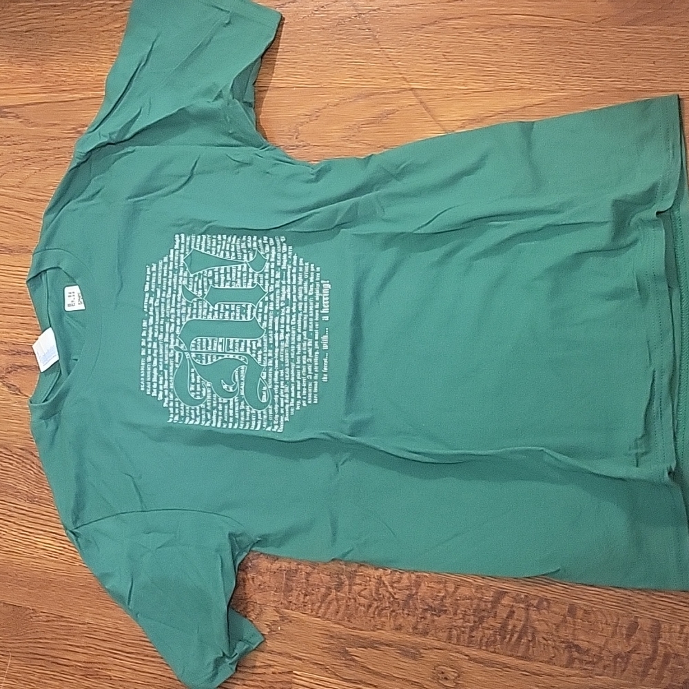 Green Monty Python Knights of Ni T-Shirt Small